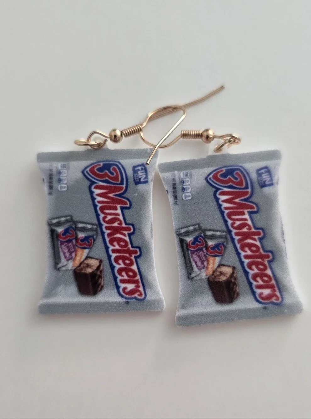 Snack Pack Earrings - KitKat, Coffee-Mate, Twix & Party Pizza Styles